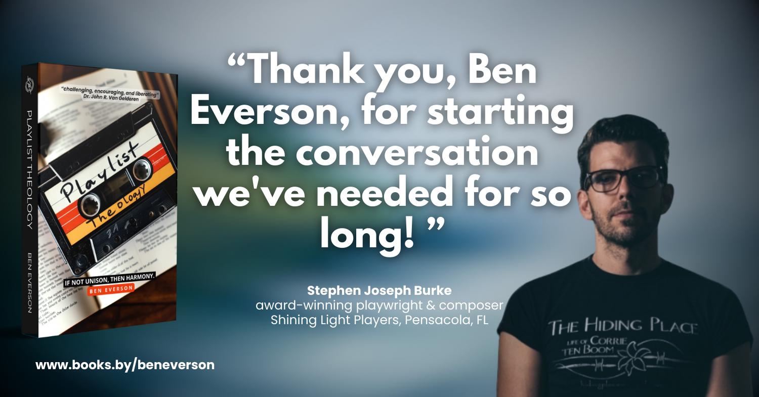 Playlist Theology | Narrated by Ben Everson | Audiobook + BONUS: E-BOOK!