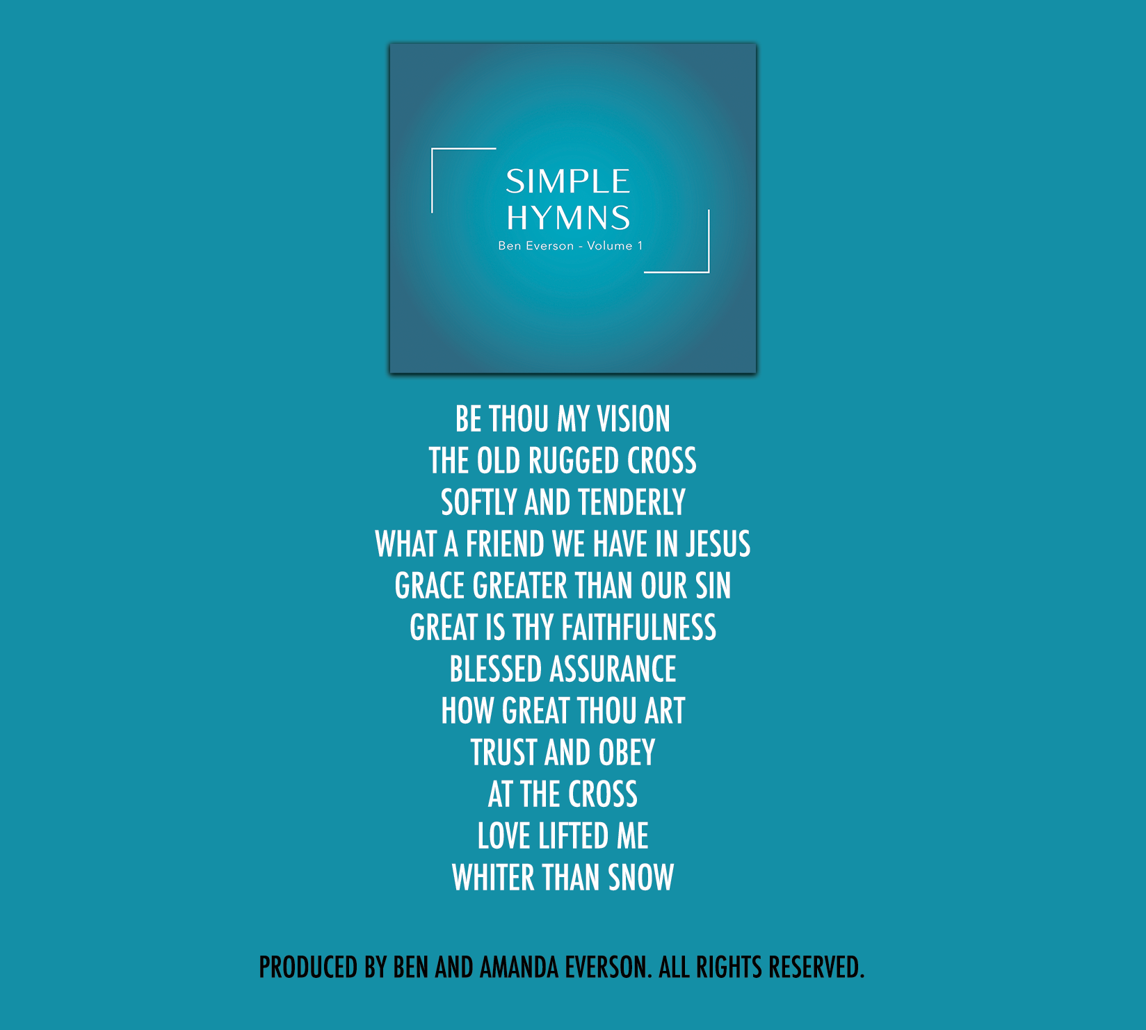 Simple Hymns - Volume 1